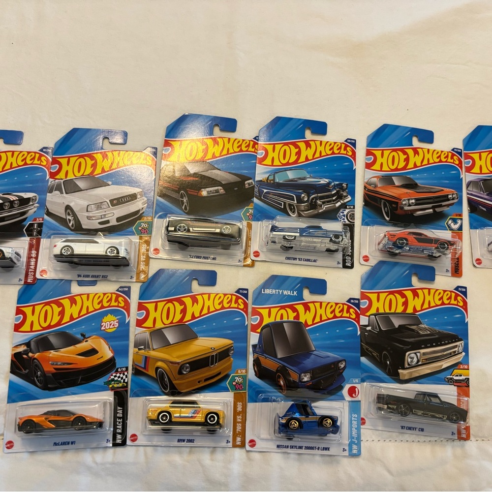 Hot Wheels Toy Cars
